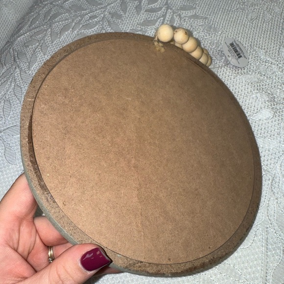 Enchanted Forest Brand New Grey//White 'Baby It's Cold Outside' Wooden Sign - Picture 3 of 5